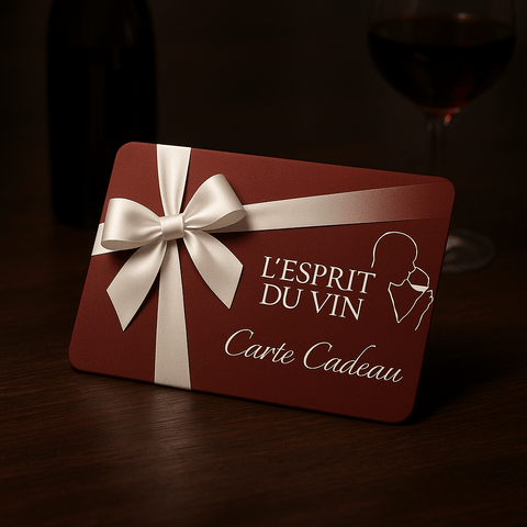 Carte-cadeau L'ESPRIT DU VIN | L'ESPRIT DU VIN