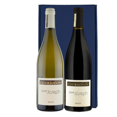 Coffret Saint Joseph Silice Blanc et Rouge