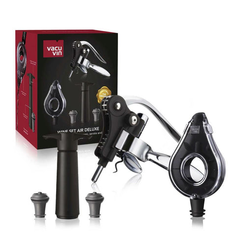 Set Deluxe de 5 accessoires pour le vin Vacu Vin