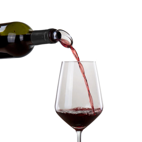 Verseur anti-gouttes noir 2 pièces, Vacu Vin