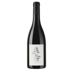 Bouteille de 75 cl de Vin naturel sans sulfites, La Tête à l'Envers 2019, Château La Croix des Pins.