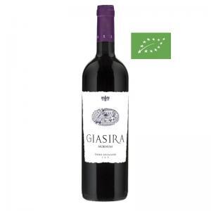 Bouteille de 75 cl de Morhum. Vin rouge bio de Sicile à base de Nero Mascalese produit par L'Azienda Giasira.